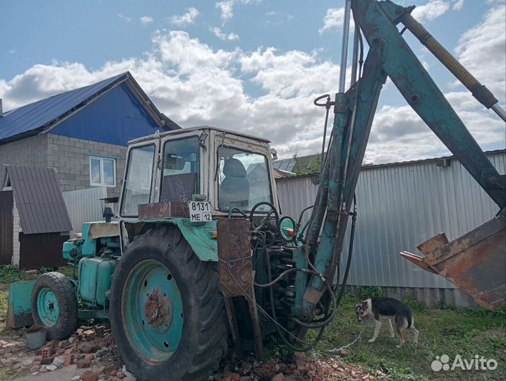 Колёсный экскаватор ЮМЗ ЭО-2621, 1990