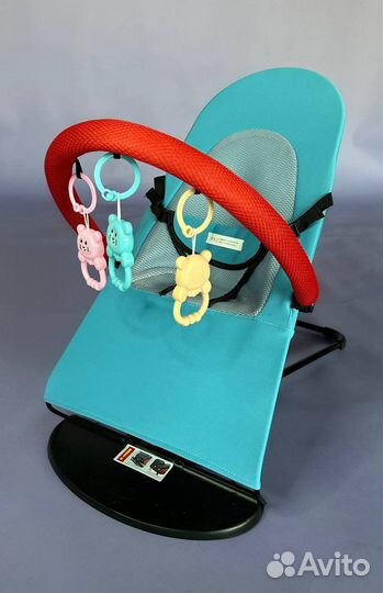 Шезлонг баунсер детский новый