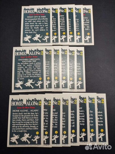 Карточки Home Alone 2 Один дома 2