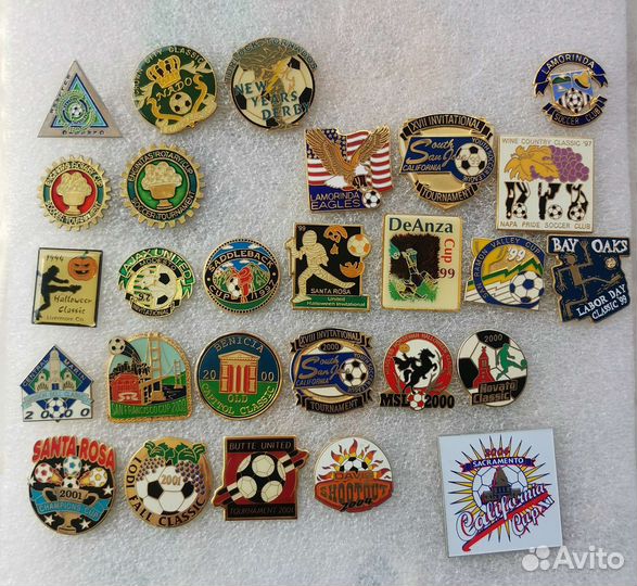 Значки, американские футбольные клубы