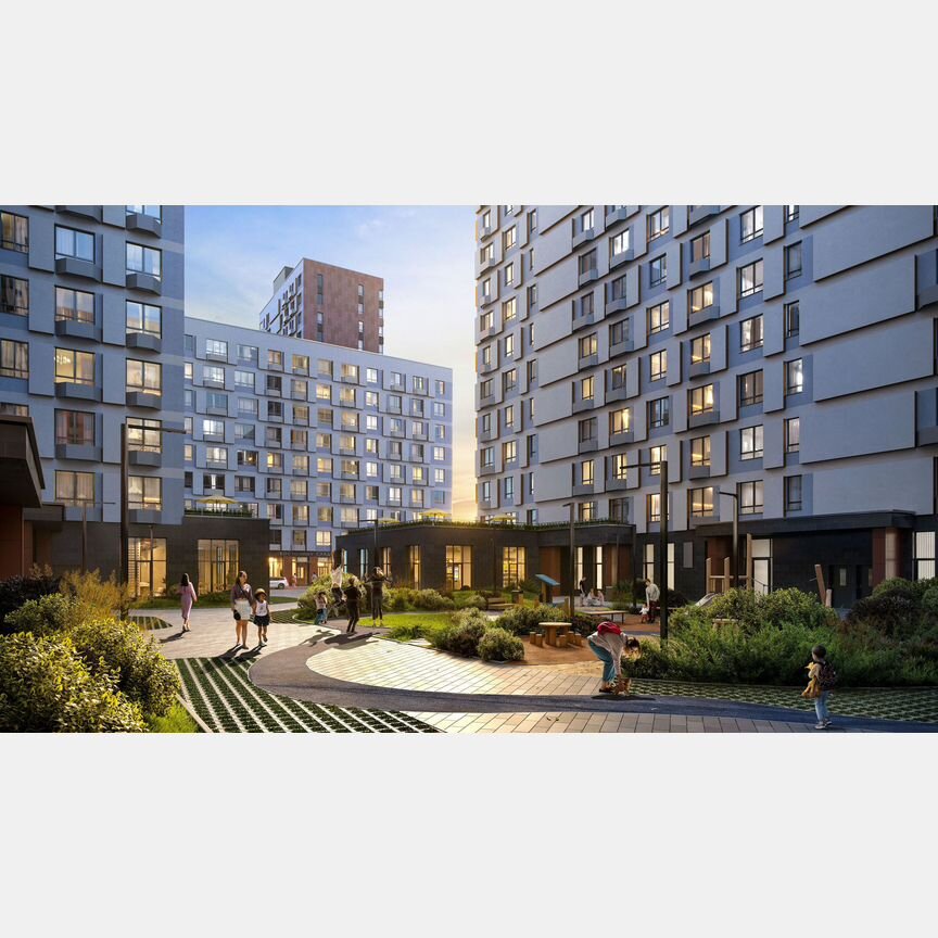 3-к. квартира, 63,9 м², 17/18 эт.