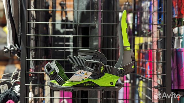 Крепления для сноуборда Union strata team HB Acid