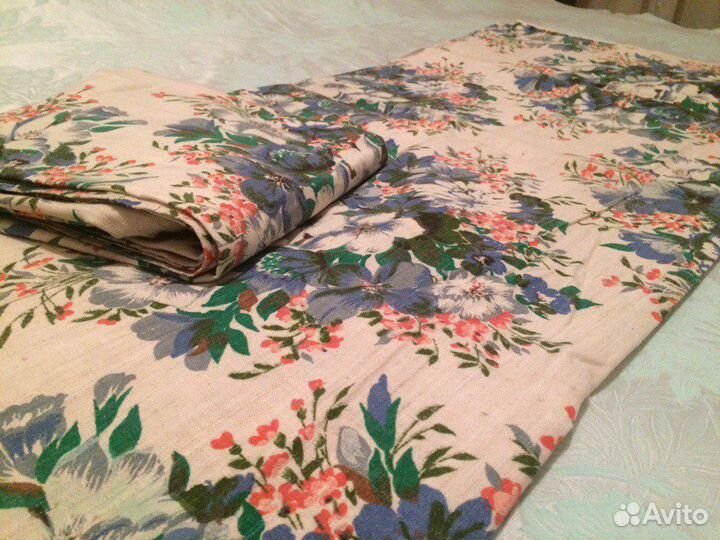 Портьеры льняные (можно использовать как холст)