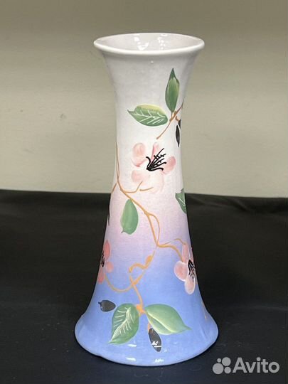 Ваза керамическая цветочки 19,3 см №2