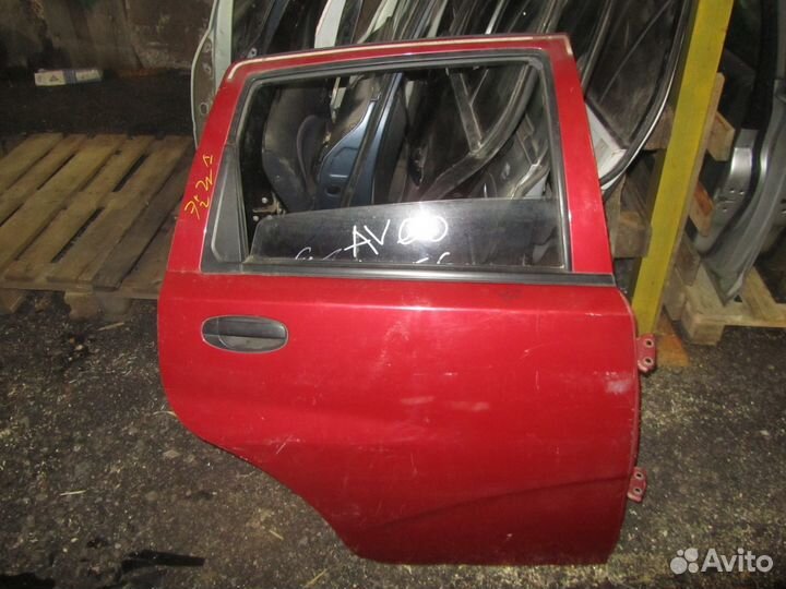 Дверь задняя правая chevrolet aveo t200