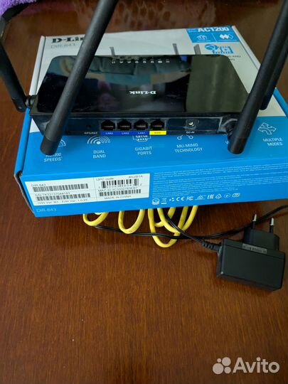 Wi-Fi роутер D-Link DIR-843 AC1200