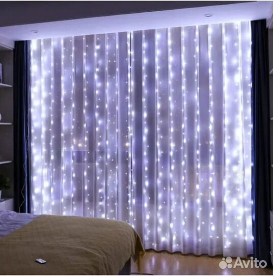 Люстры хрусталь/стекло, ковка/дерево, гирлянда