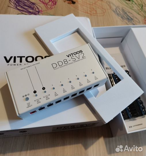 Блок питания для педалей Vitoos DD8-SV2