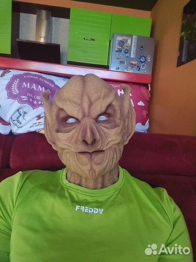 Реалистичная силиконовая маска