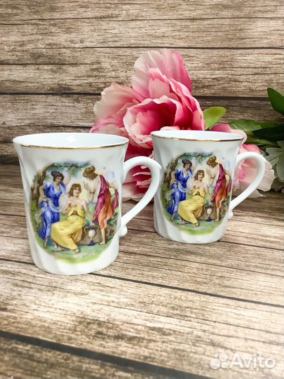 Набор из 2-х кружек Мадонна, Чехия