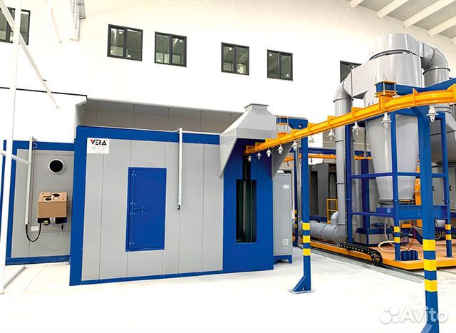 Автоматическая линия порошковой покраски