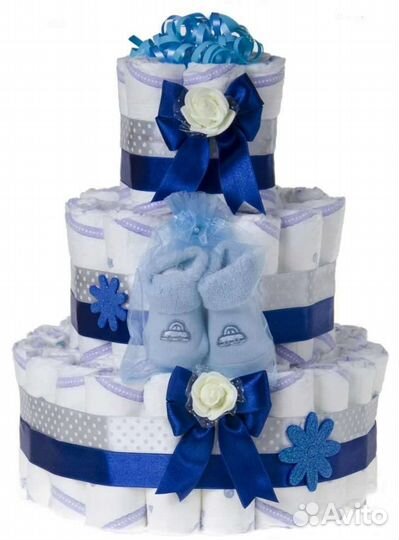 Торт из подгузников