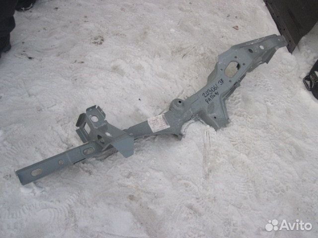 Б/У Б/У Лонжерон задний правый, Skoda