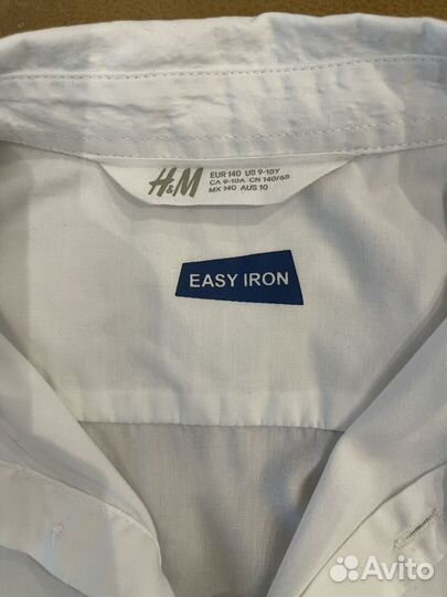 Рубашка для мальчика 140