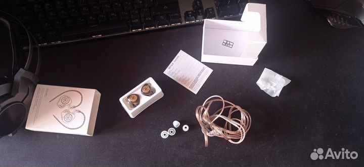 Наушники проводные EDX Pro с микрофоном