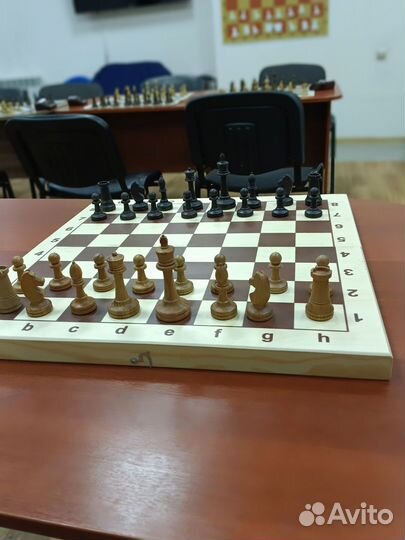 Шахматы деревянные новые