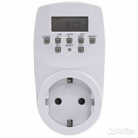 Розетка с электронным таймером