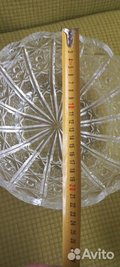 Ваза хрустальная СССР