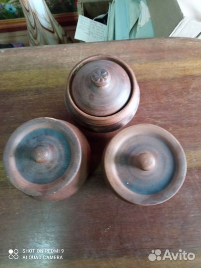 Горшок для запекания два одинаковых, один другой