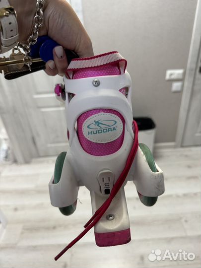 Ролики для девочки 30 33 hudora