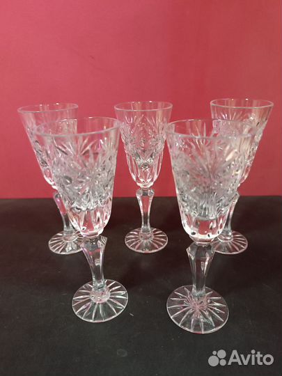 Хрустальные фужеры