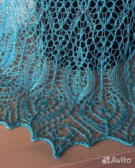 Шаль ажурная