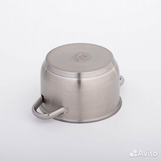 Кастрюля «Славяна», 1,75 л, d16 см, стеклянная кры