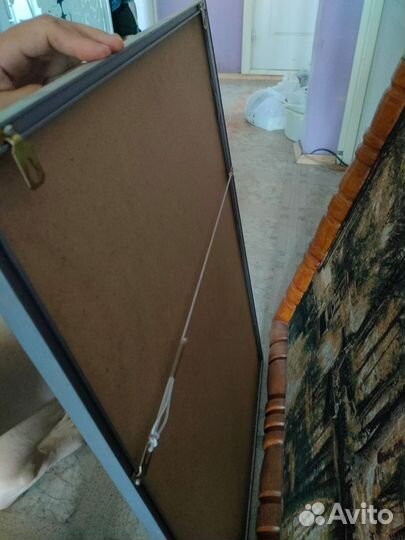 Постер в алюминиевом багете, стекло, 60 на 84