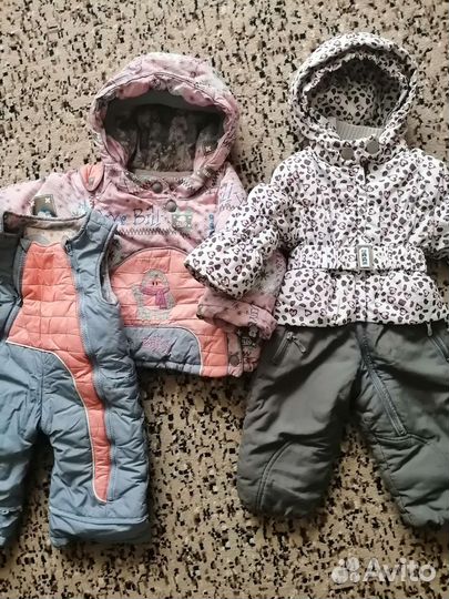 Зимние комбезики