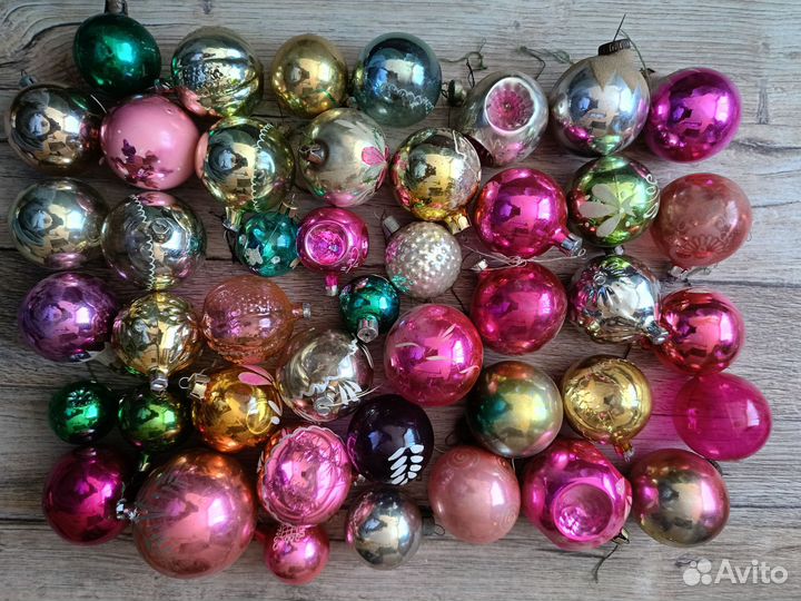 Елочные игрушки СССР