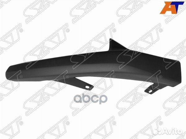 Спойлер бампера Lexus NX 17-21 (Спереди/ Слева)