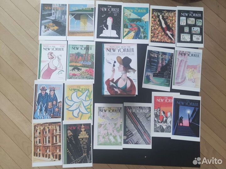 Postcards from The New Yorker. 100 covers