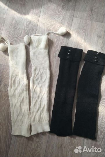 Гетры женские вязаные