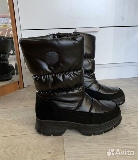 Сапоги зимние женские дутики 38 новые