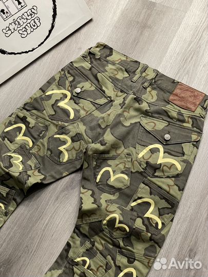 Джинсы evisu multipocket vintage