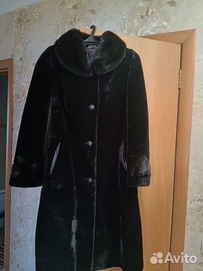 Шуба мутон норка