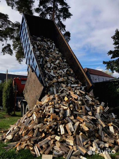 Дрова. Колотые