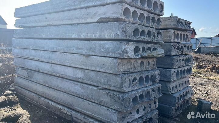 Плиты перекрытия пустотные