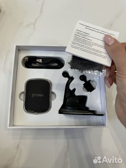 Автомобильный держатель pitaka с зарядкой