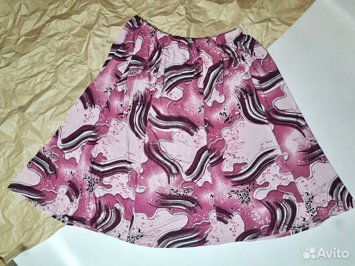 Комплект блуза с юбкой 66 размер