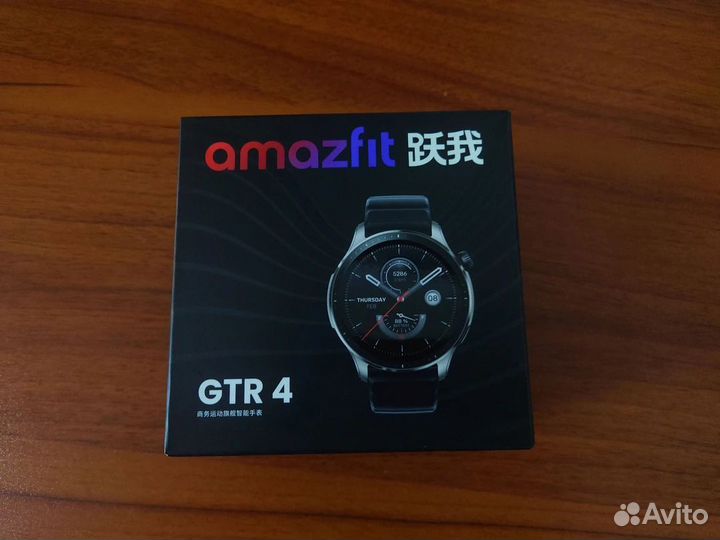 Xiaomi Amazfit GTR 4 Черные / Серебро - Новые