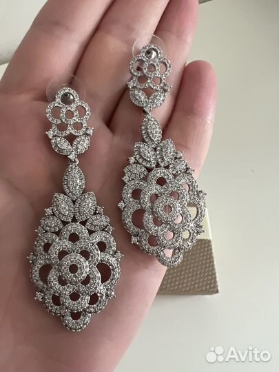 Серебряные серьги