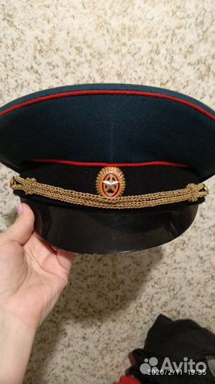 Фуражка парадная министерства обороны