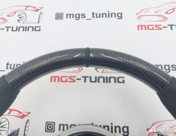 Руль E63 AMG Карбон + кожа на E-Class W213