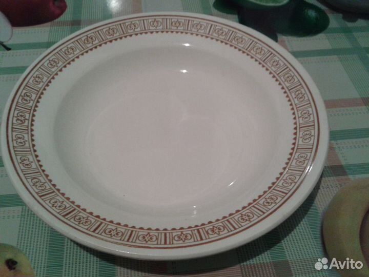 3 фарфоровые тарелки (СССР)