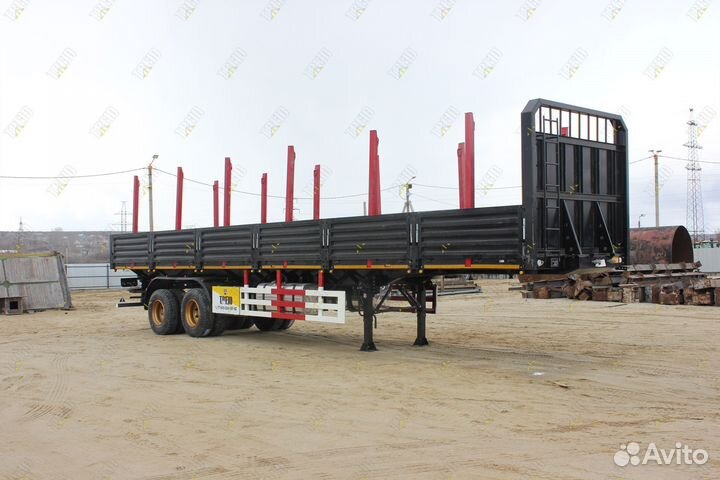 Полуприцеп бортовой AMUR LYR9500JSR, 2023