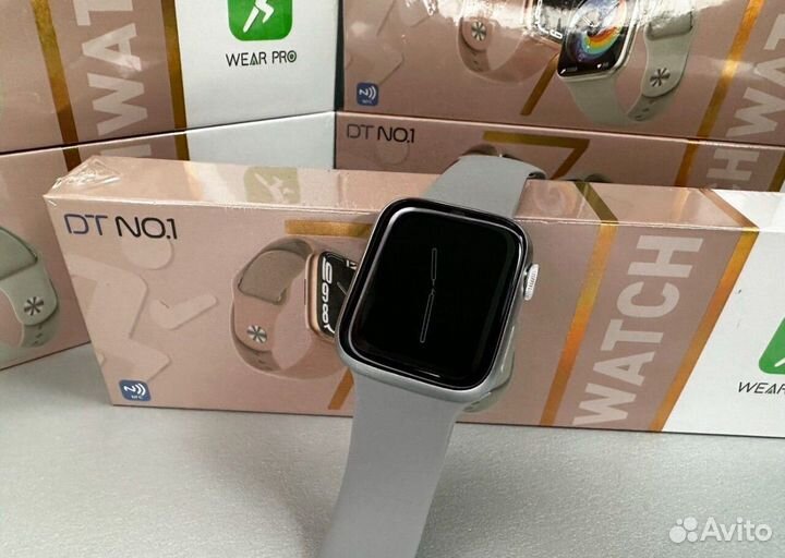 Смарт-часы s7 black-silver 41mm