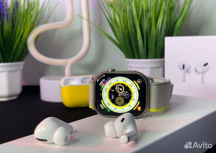 Apple watch 9/Ultra 2 +Airpods Pro 2/Max