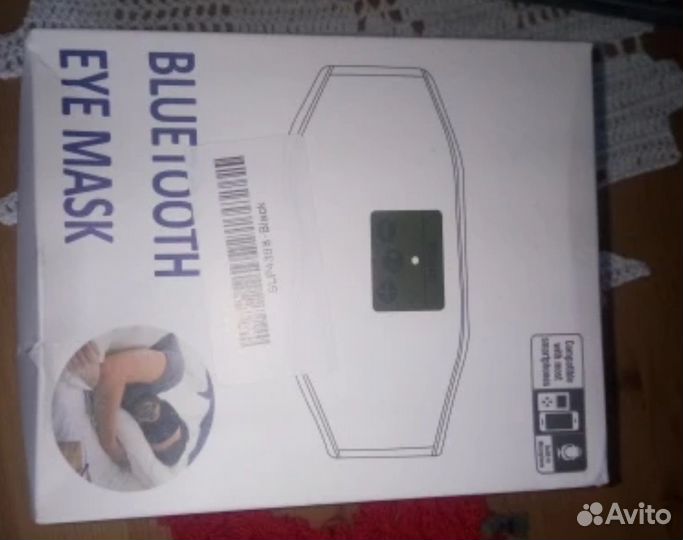 Bluetooth наушники для сна 3D маска для глаз
