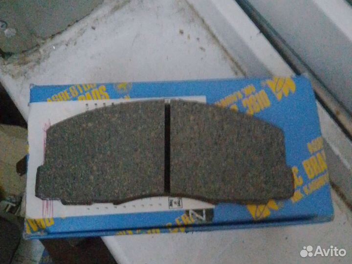 Колодки тормозные передние mitsubishi galant 85